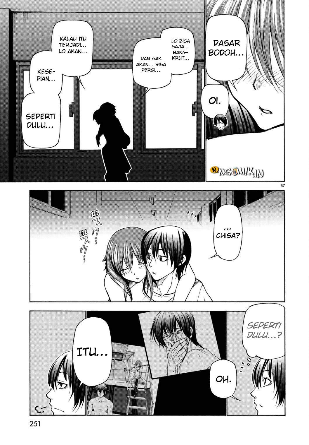 Grand Blue chapter 33 halaman 59