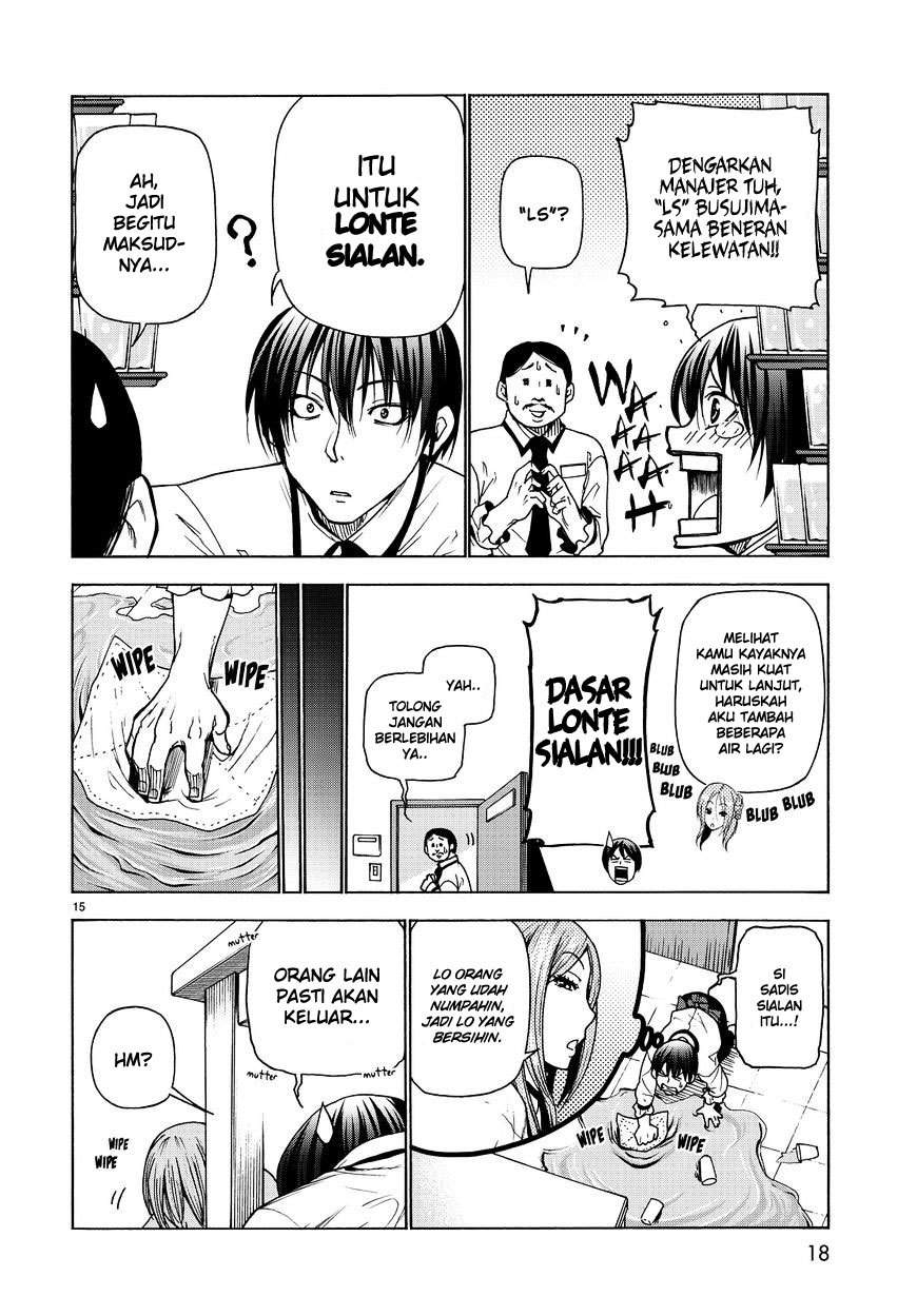 Grand Blue chapter 34 halaman 17
