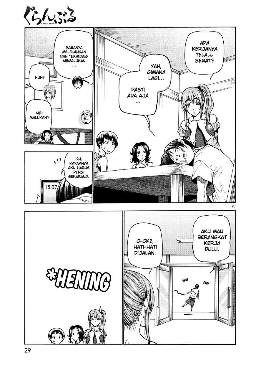 Grand Blue chapter 34 halaman 28