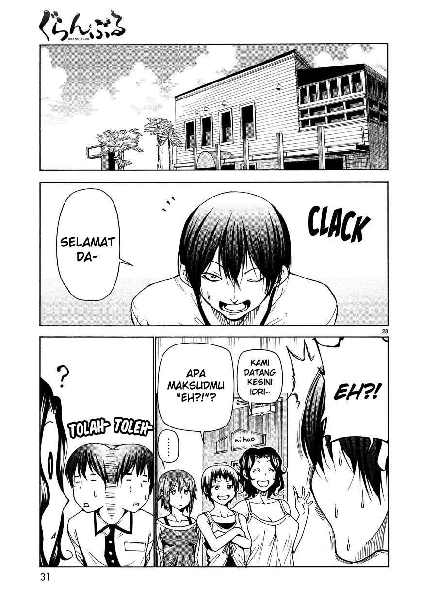 Grand Blue chapter 34 halaman 30