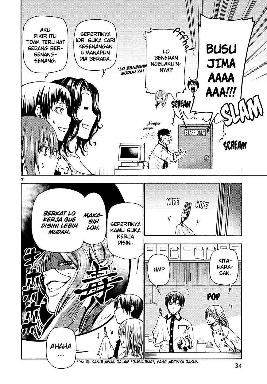 Grand Blue chapter 34 halaman 33