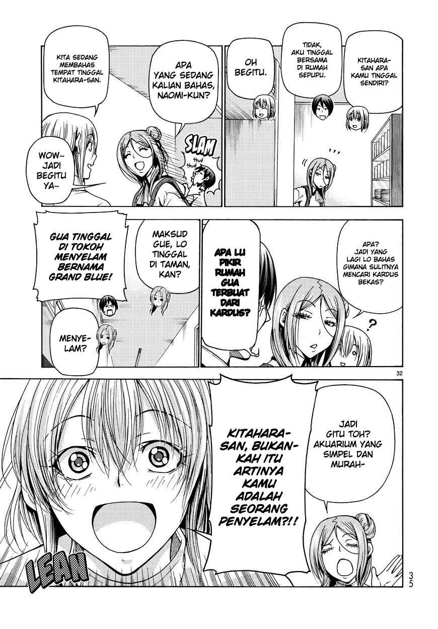 Grand Blue chapter 34 halaman 34