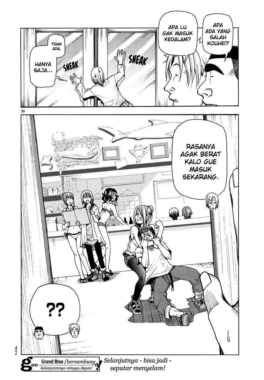 Grand Blue chapter 34 halaman 41