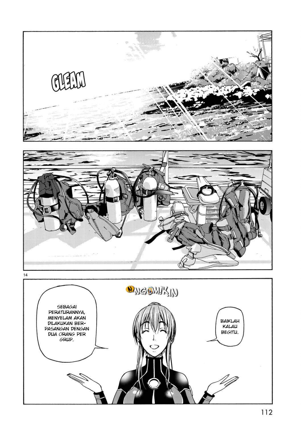 Grand Blue chapter 35 halaman 18