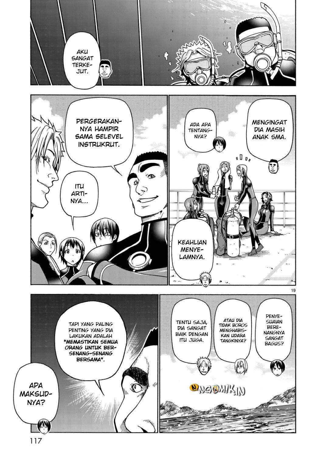 Grand Blue chapter 35 halaman 23