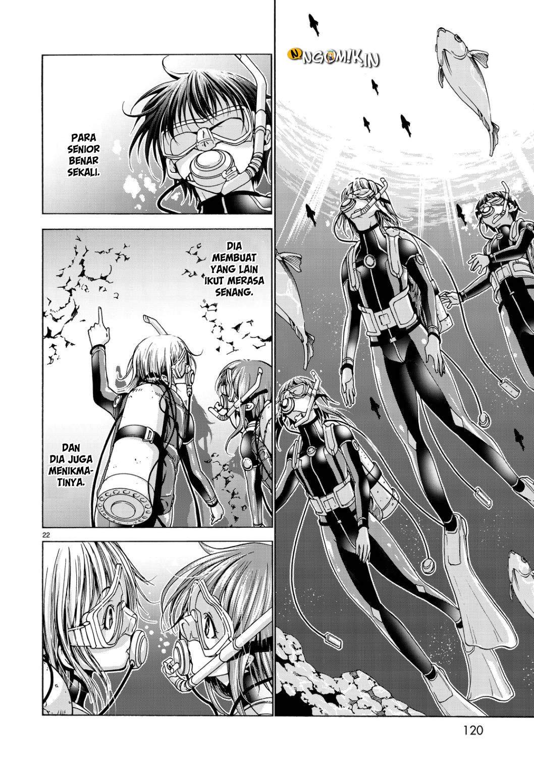 Grand Blue chapter 35 halaman 26