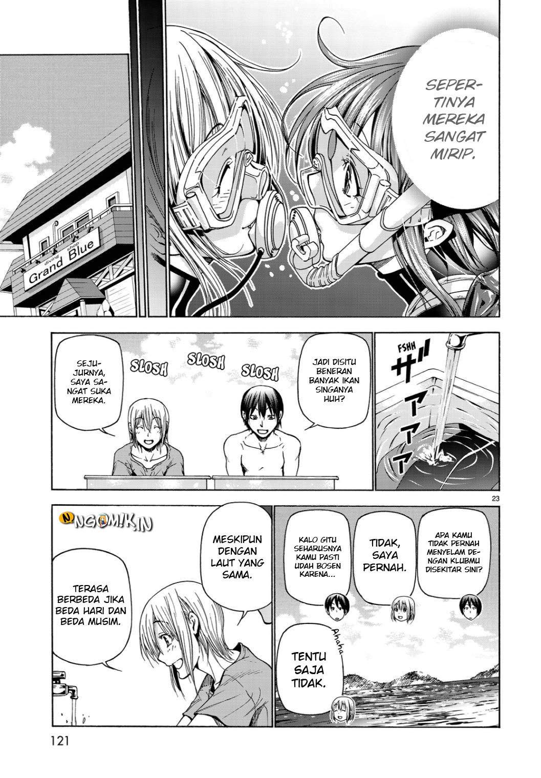 Grand Blue chapter 35 halaman 27