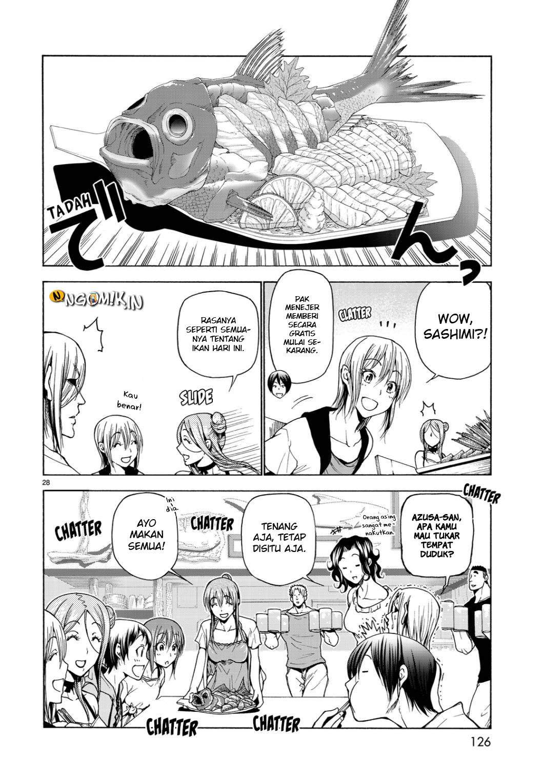 Grand Blue chapter 35 halaman 32