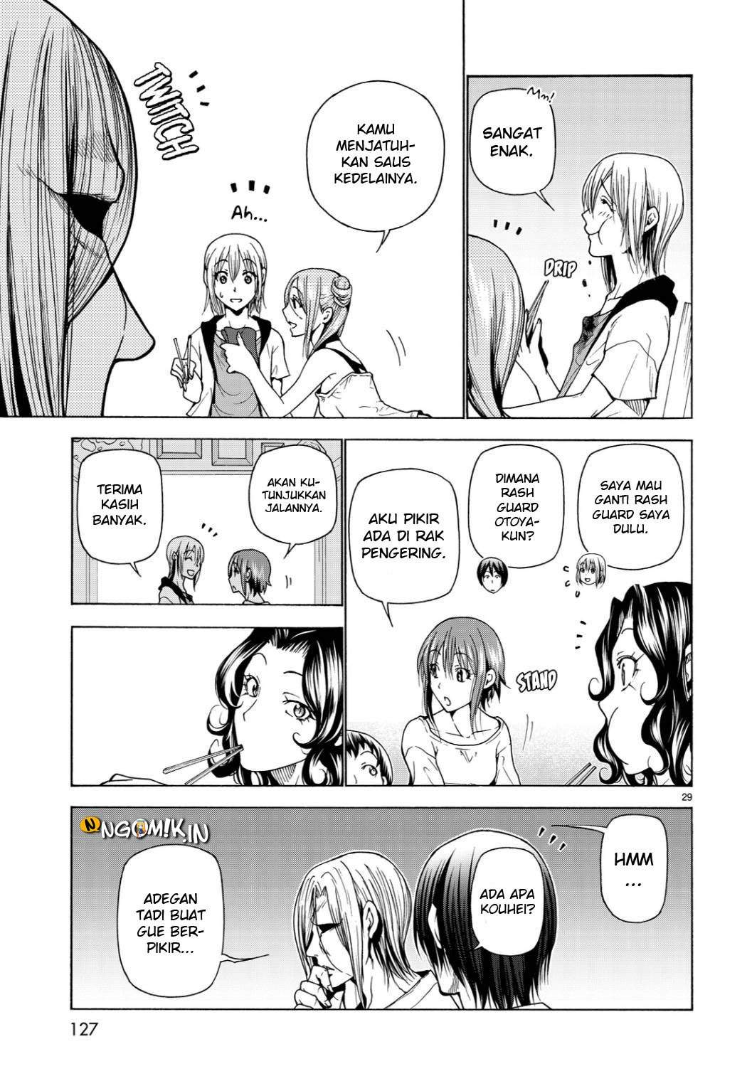 Grand Blue chapter 35 halaman 33