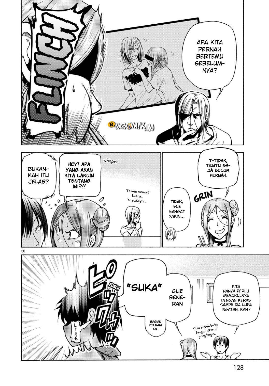 Grand Blue chapter 35 halaman 34