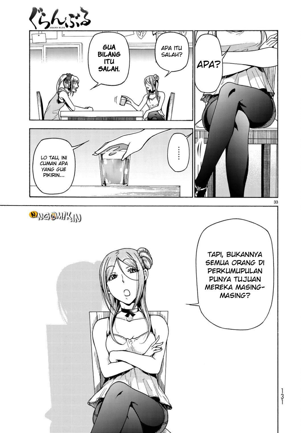 Grand Blue chapter 35 halaman 37