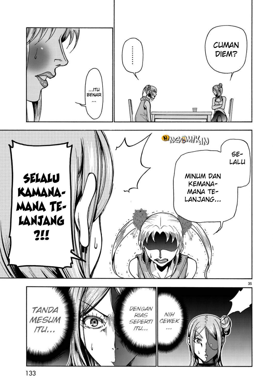 Grand Blue chapter 35 halaman 39