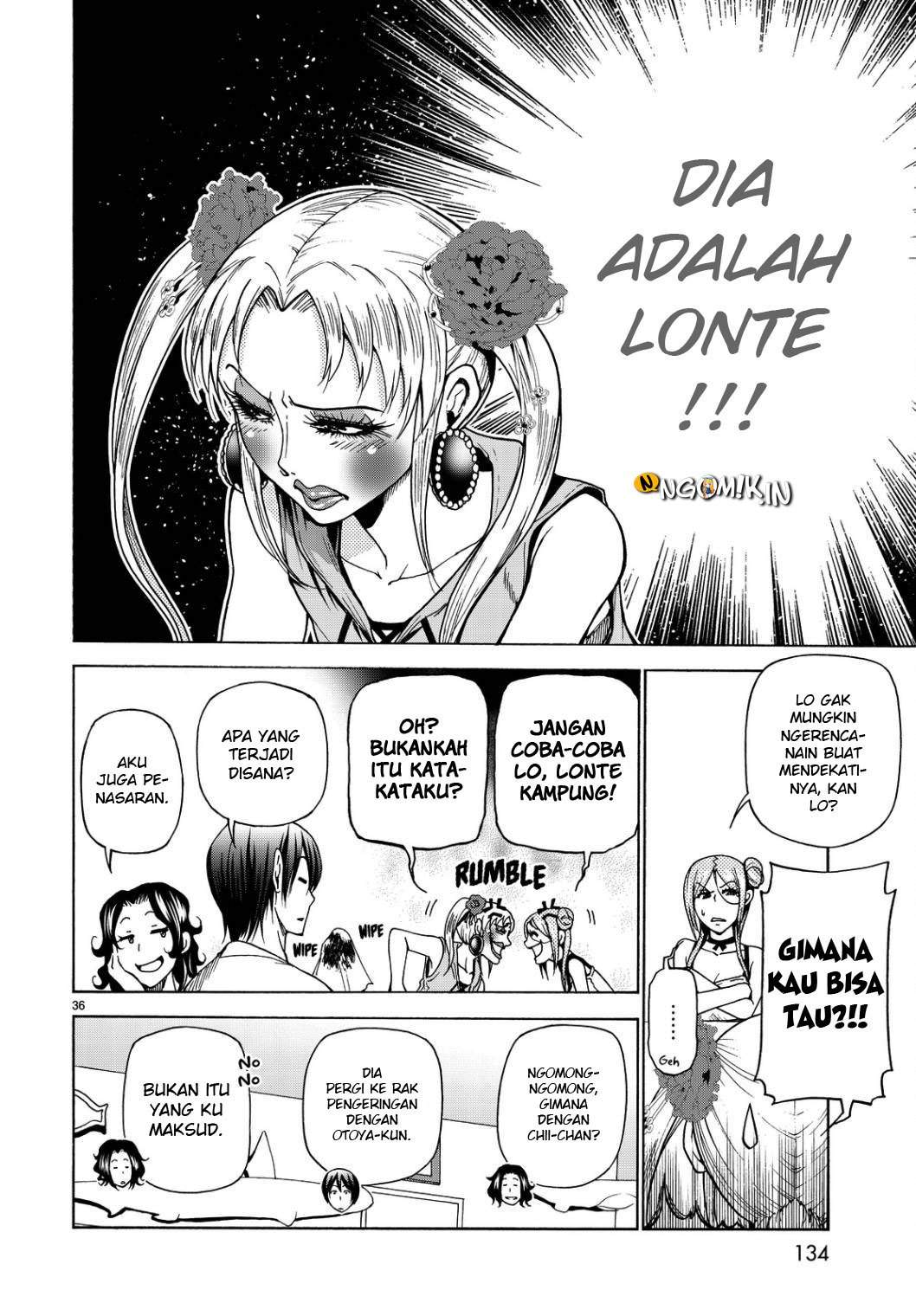 Grand Blue chapter 35 halaman 40