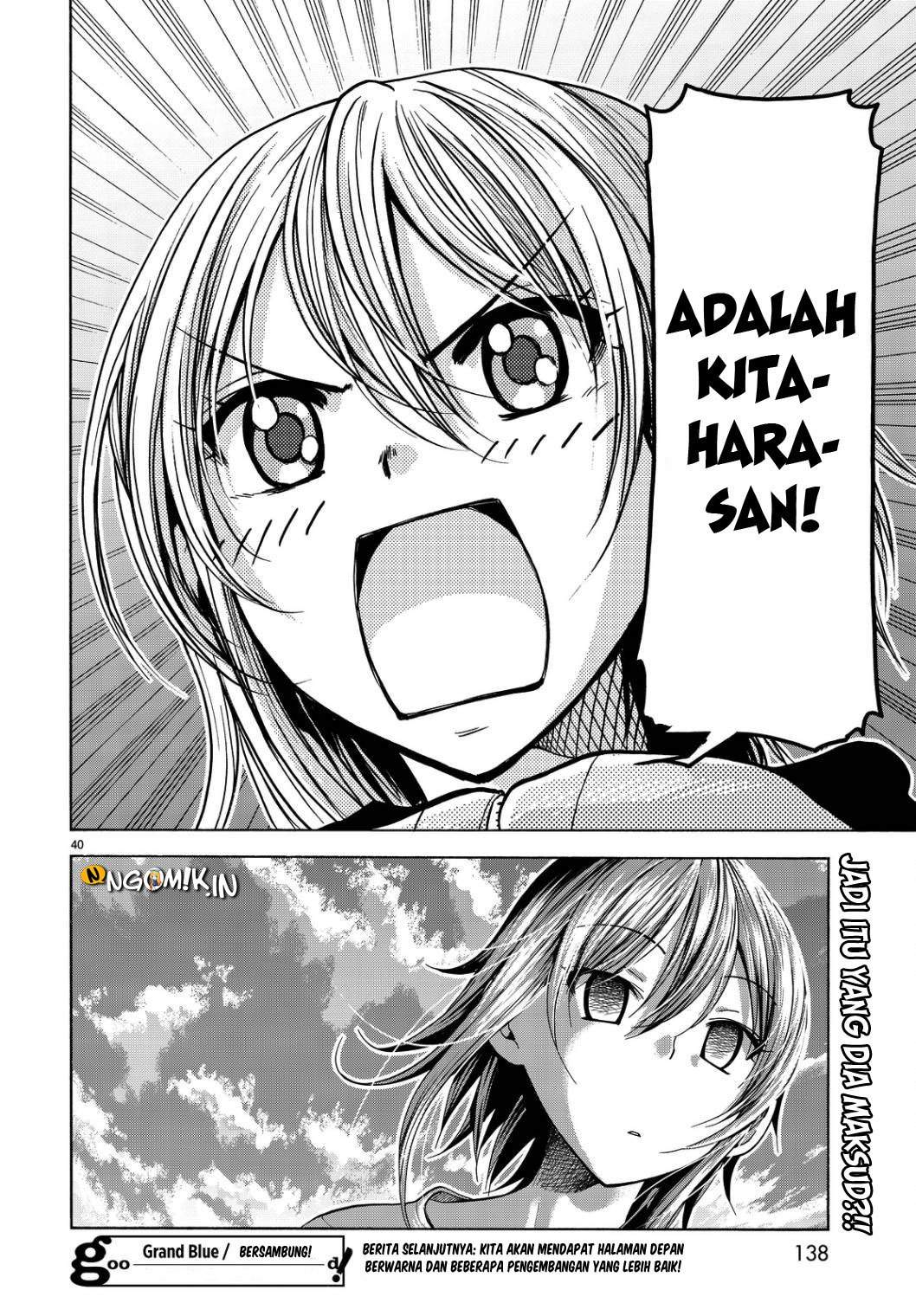Grand Blue chapter 35 halaman 44