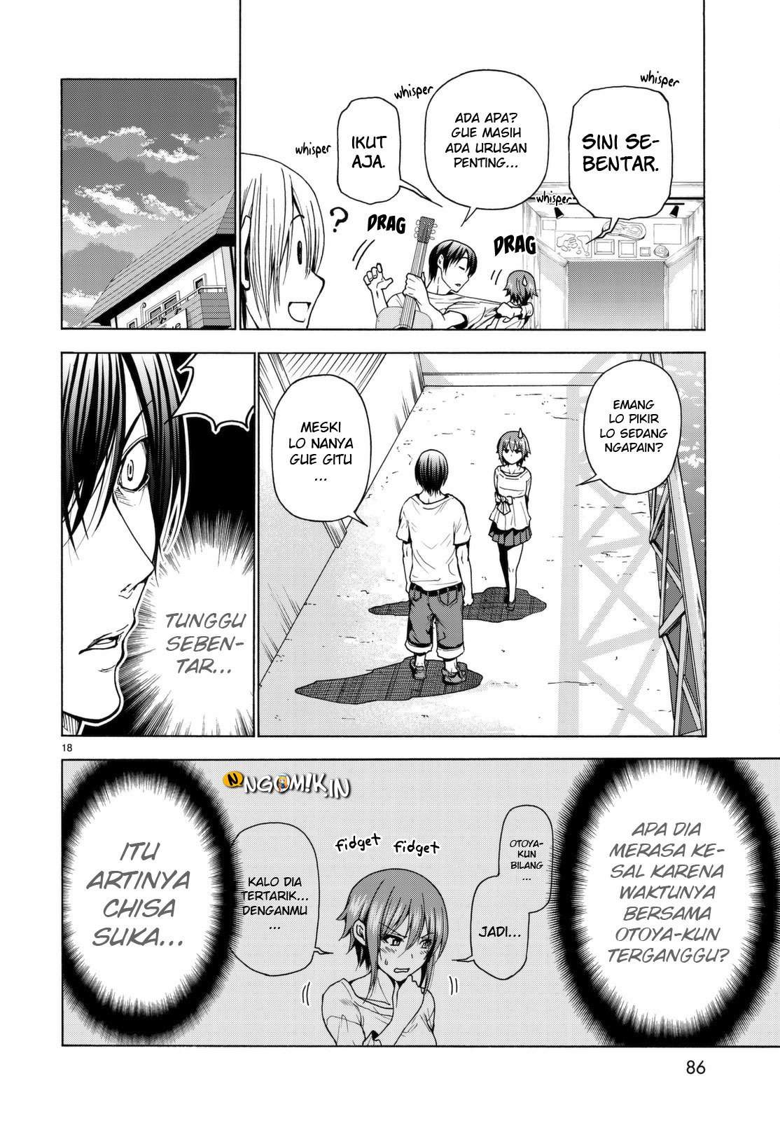 Grand Blue chapter 36 halaman 23
