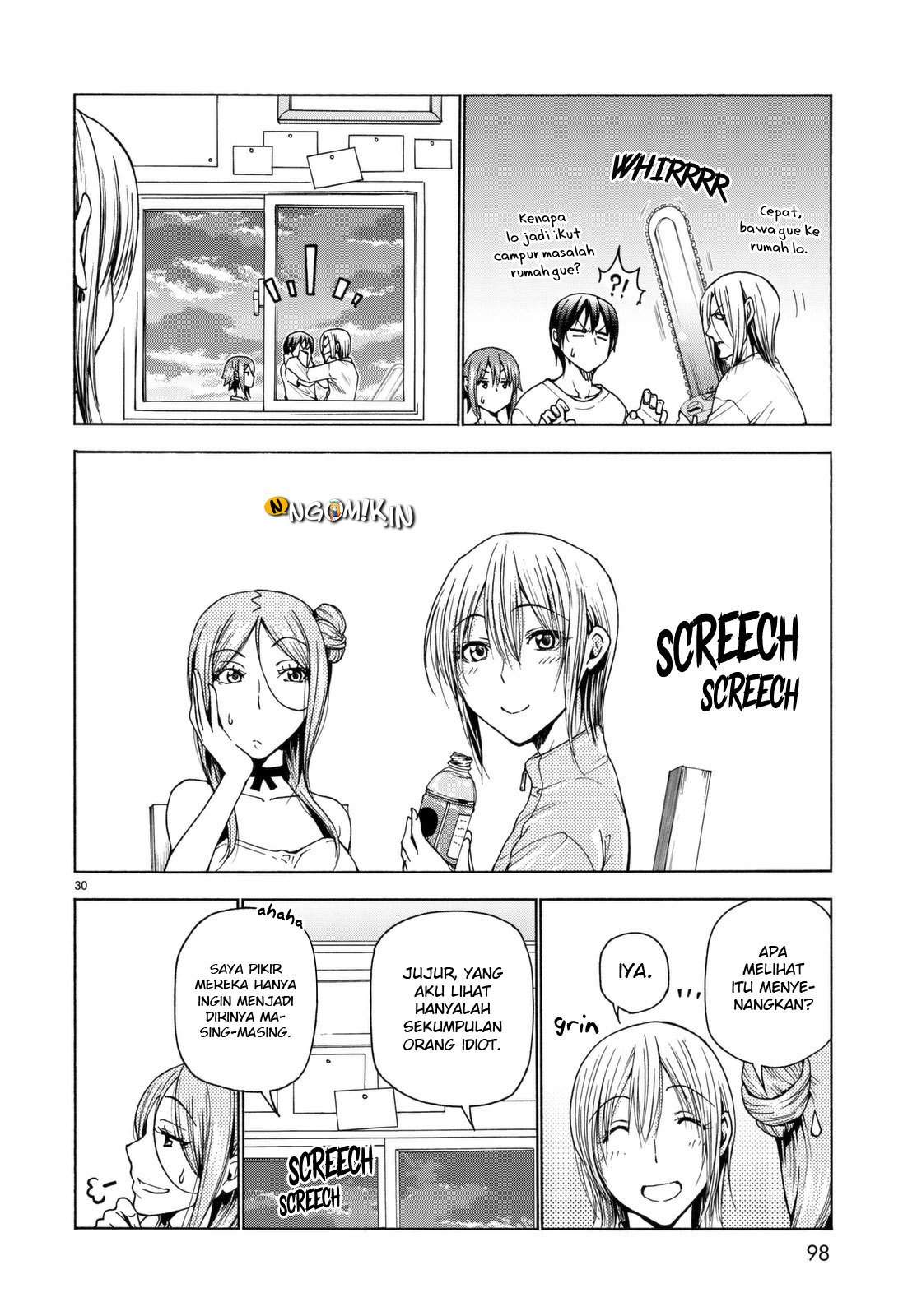Grand Blue chapter 36 halaman 35