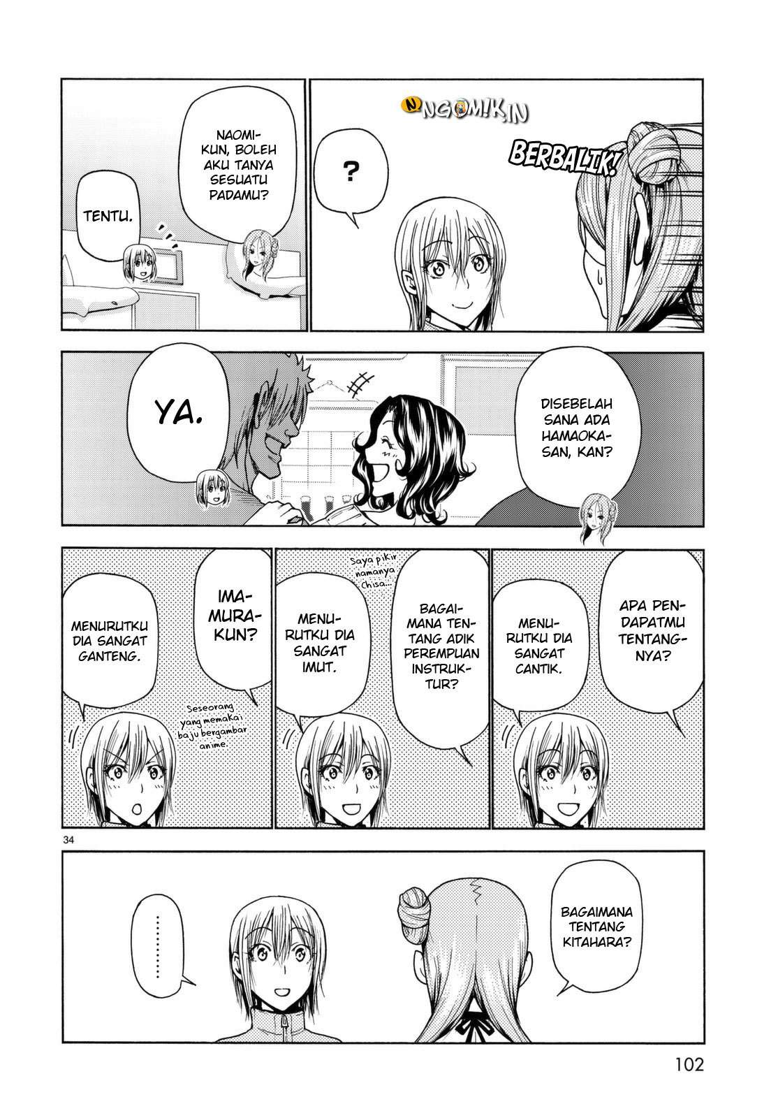 Grand Blue chapter 36 halaman 39