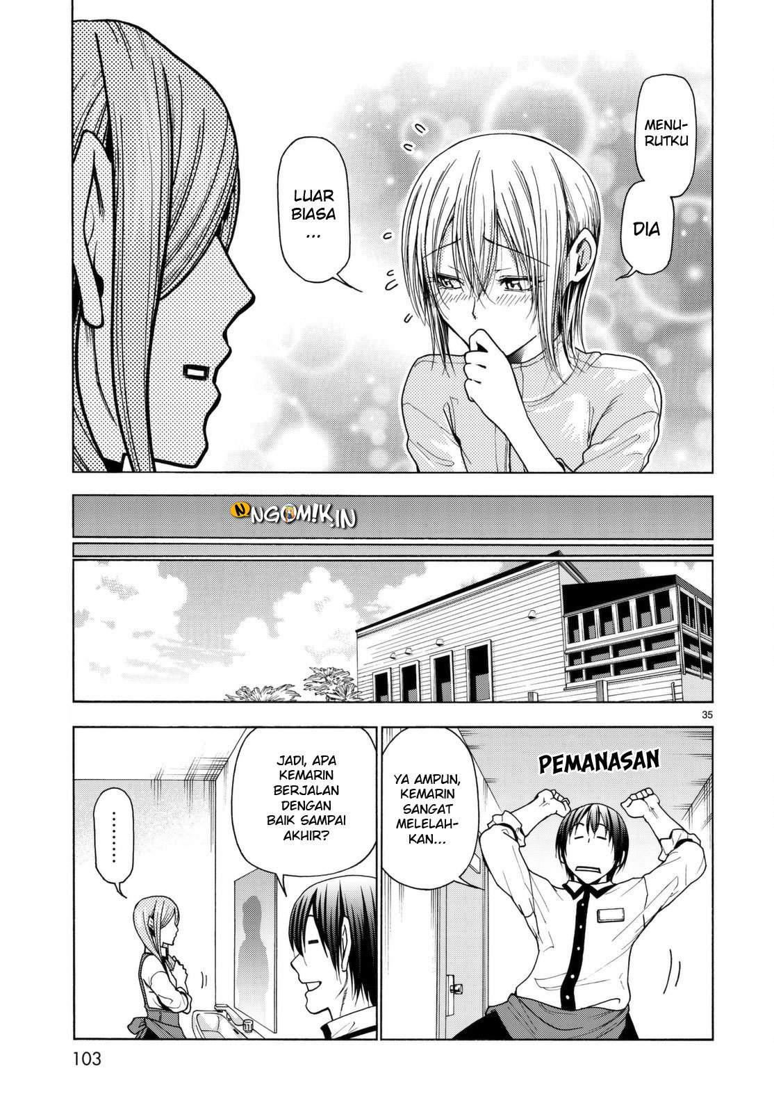 Grand Blue chapter 36 halaman 40