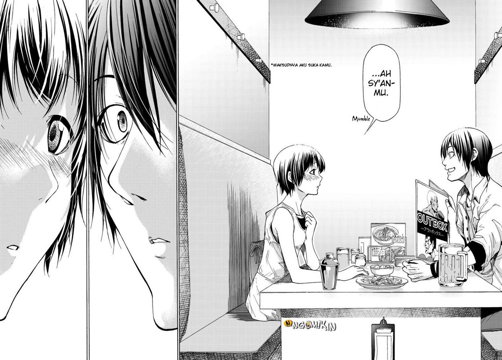 Grand Blue chapter 38 halaman 43
