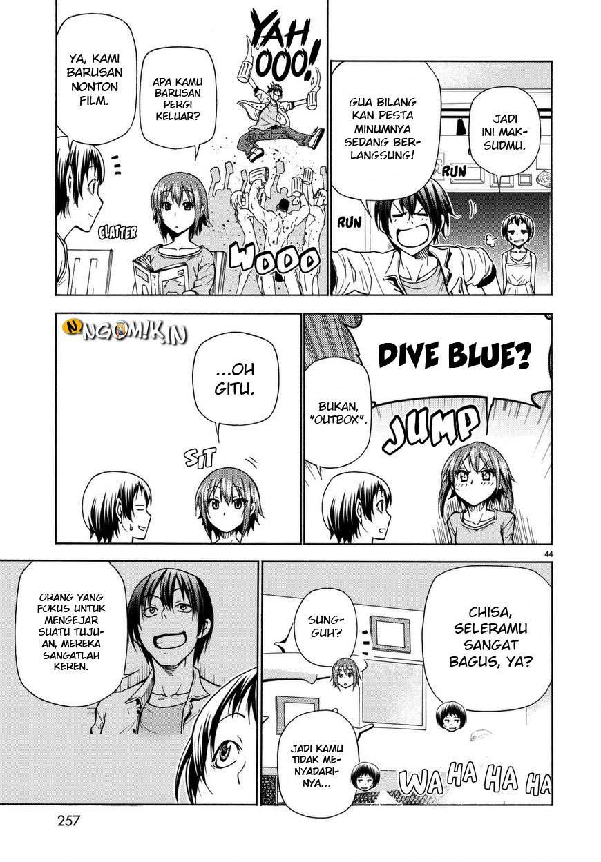 Grand Blue chapter 38 halaman 47