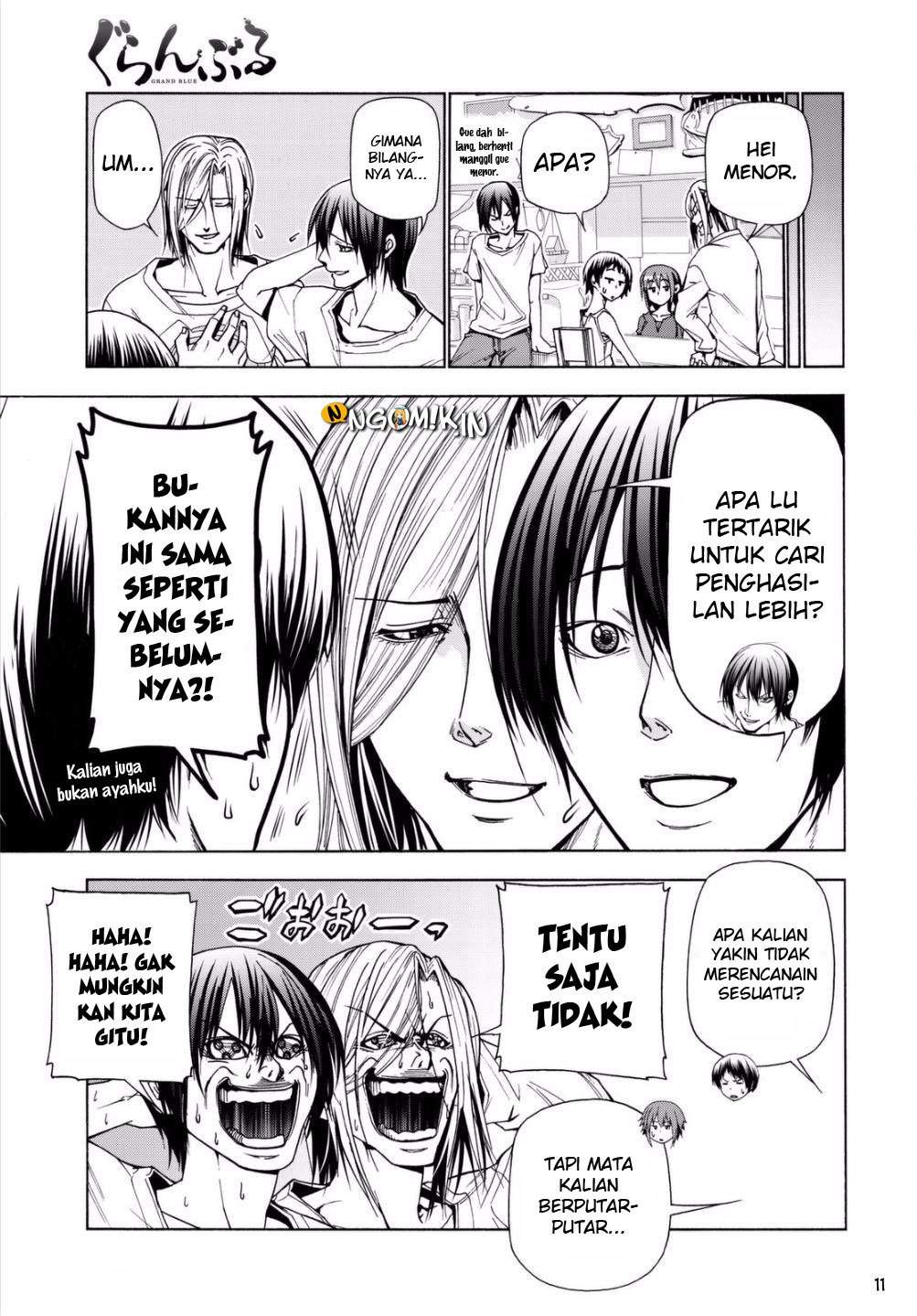 Grand Blue chapter 39 halaman 12
