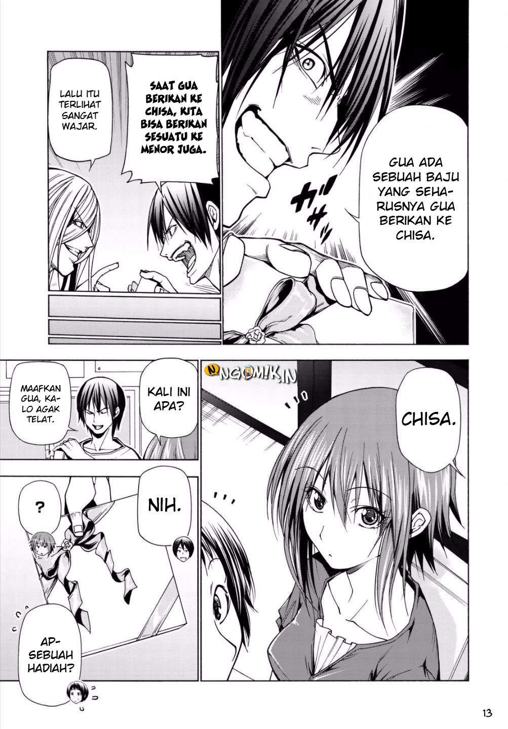 Grand Blue chapter 39 halaman 14