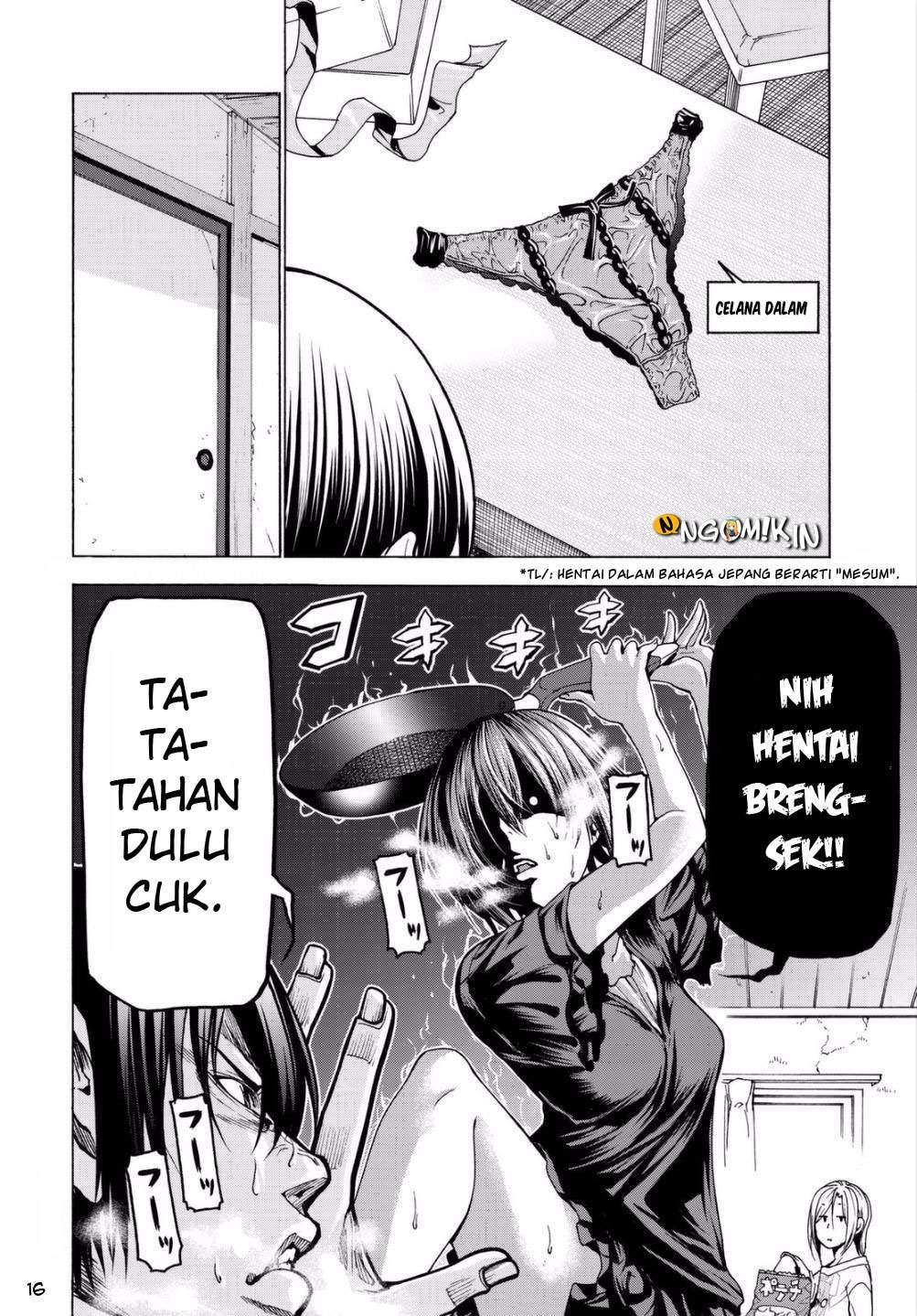 Grand Blue chapter 39 halaman 17