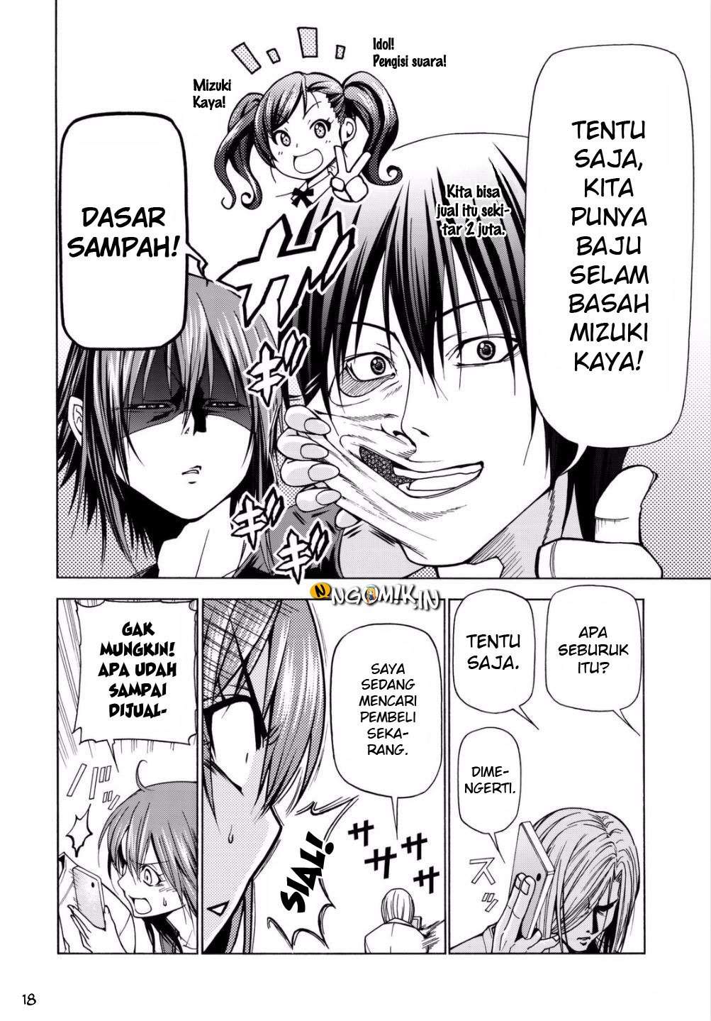 Grand Blue chapter 39 halaman 19