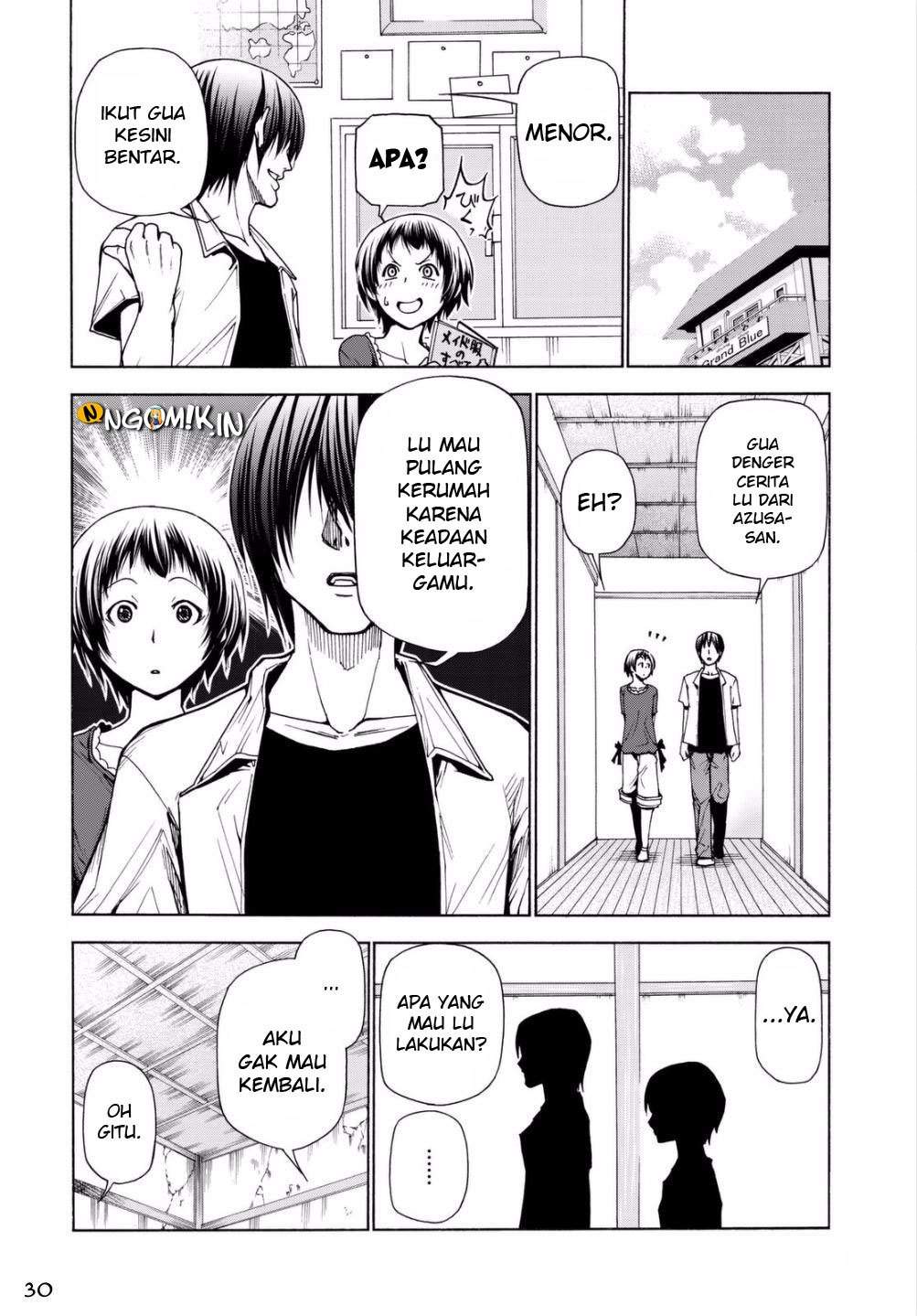 Grand Blue chapter 39 halaman 31