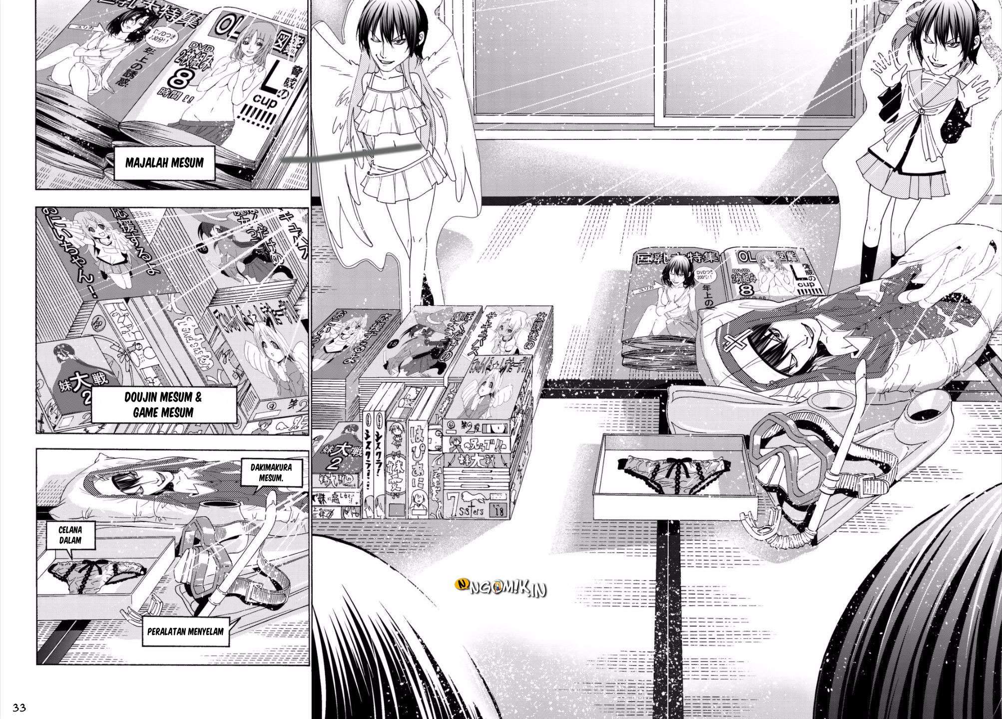 Grand Blue chapter 39 halaman 33