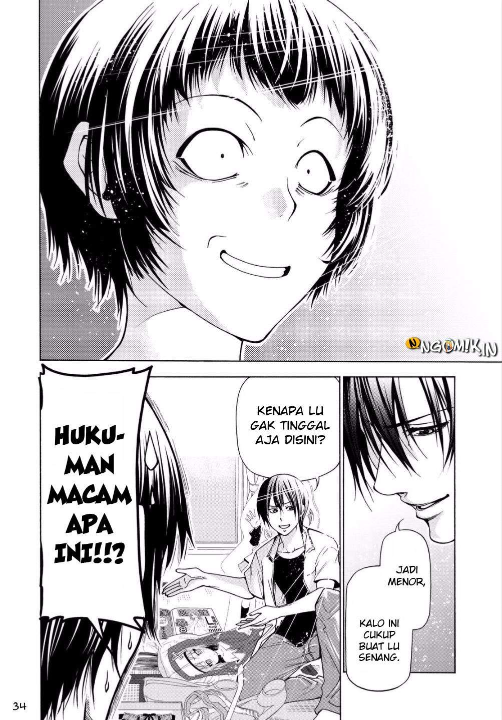 Grand Blue chapter 39 halaman 34