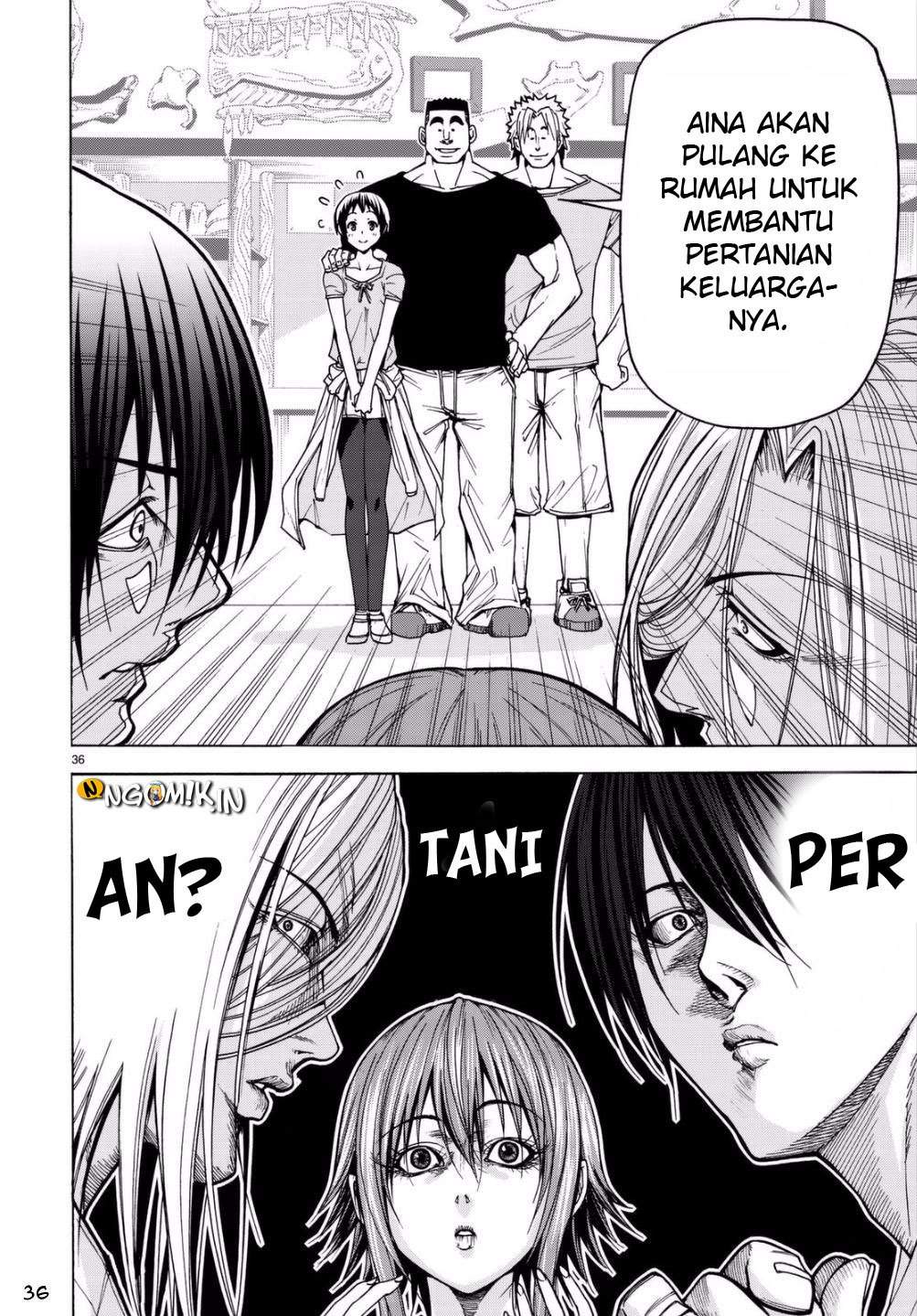 Grand Blue chapter 39 halaman 36