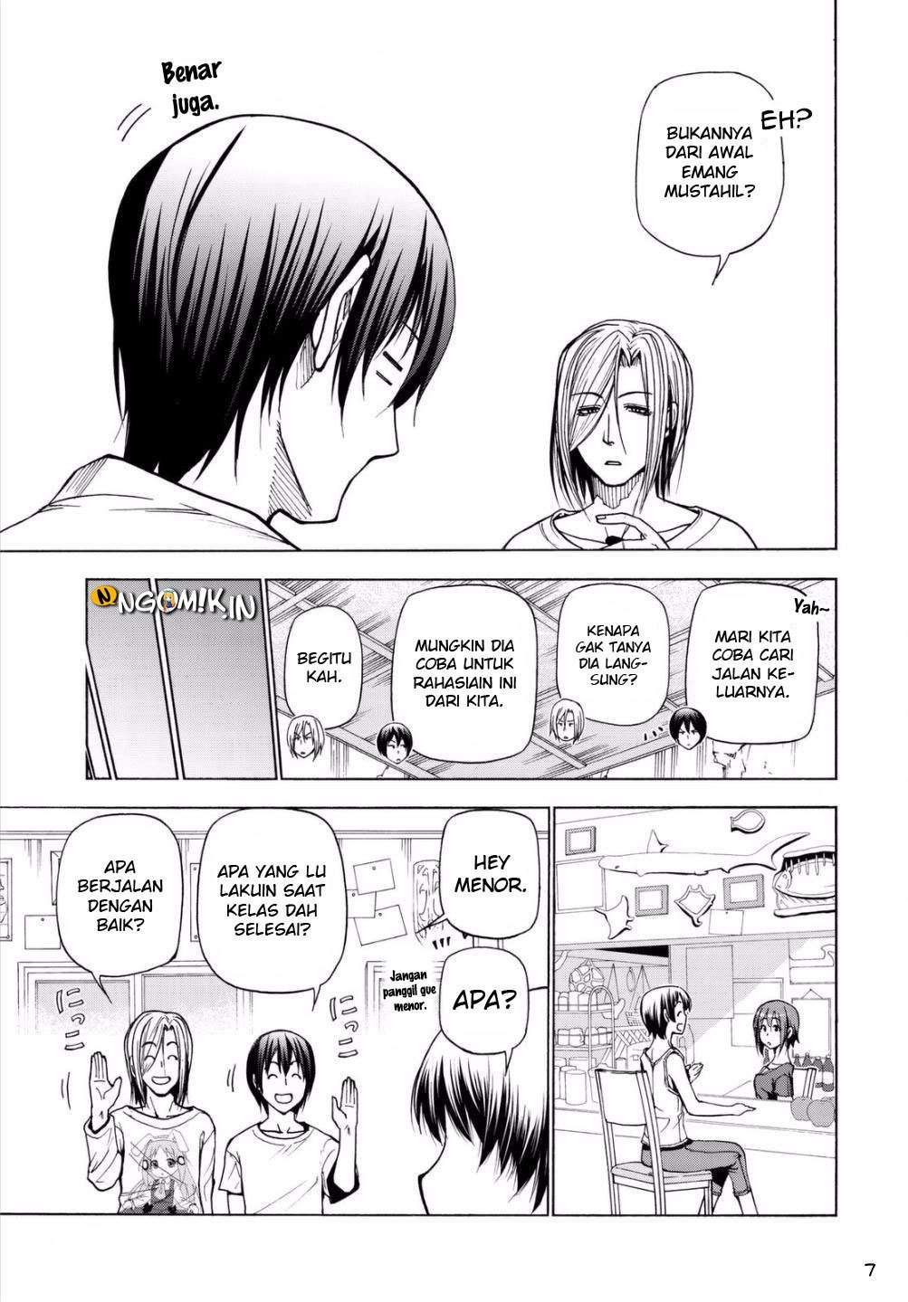 Grand Blue chapter 39 halaman 8