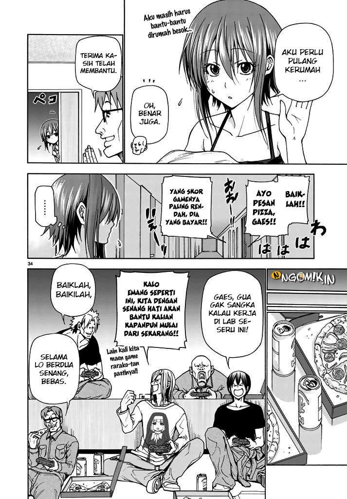 Grand Blue chapter 40 halaman 35