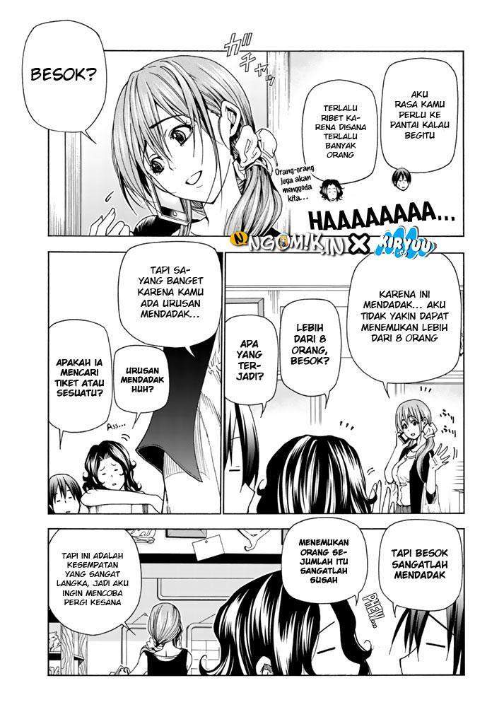 Grand Blue chapter 41 halaman 4