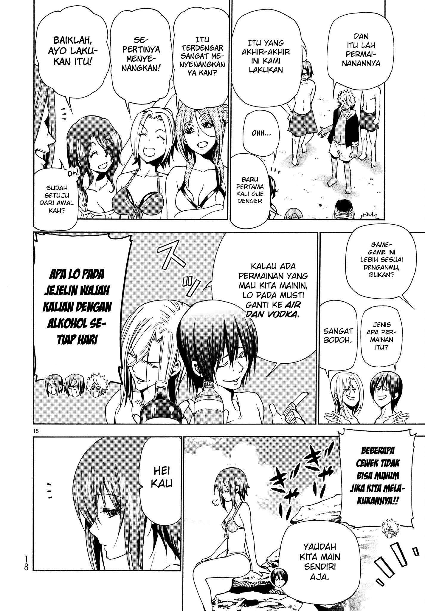 Grand Blue chapter 42 halaman 17