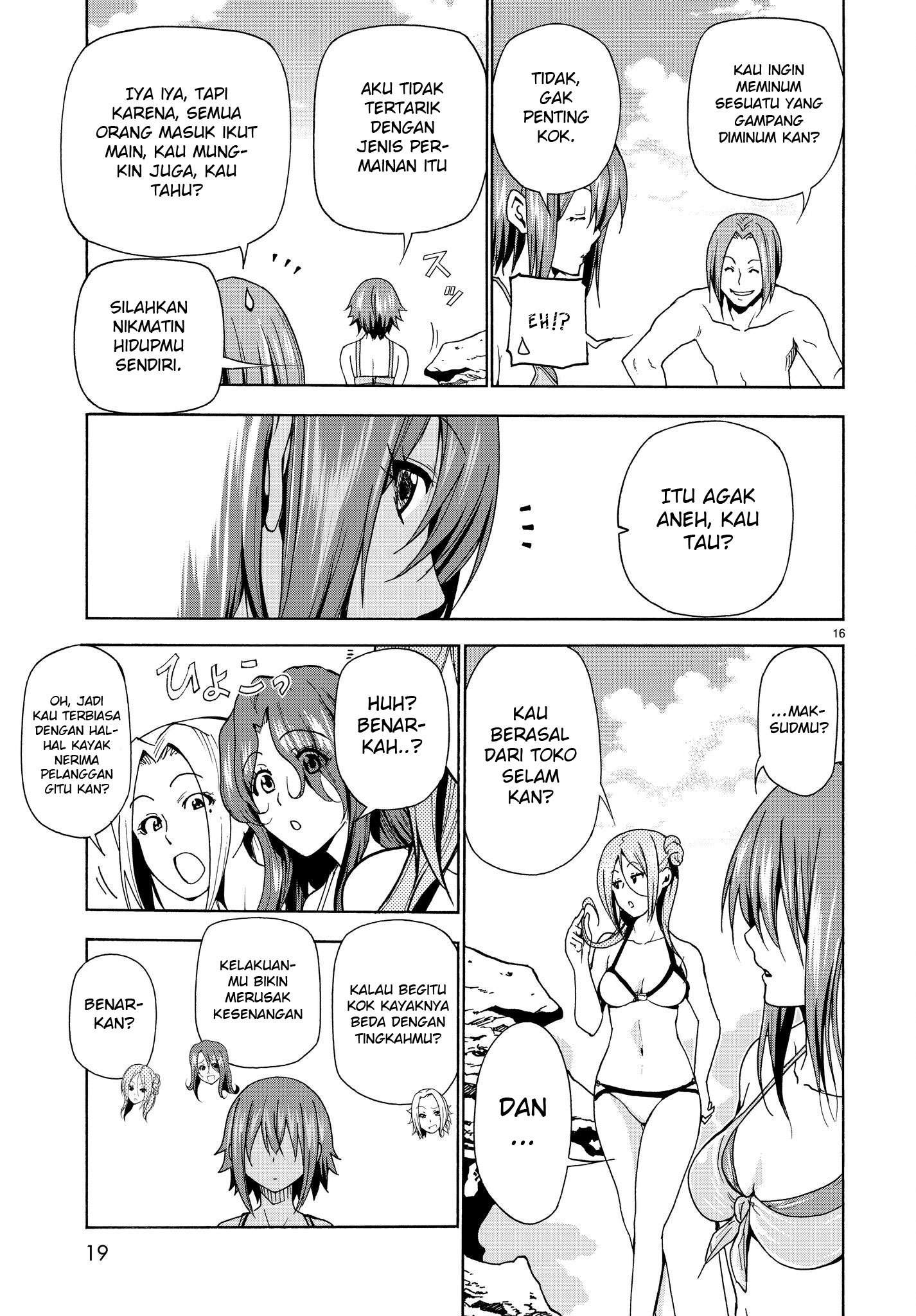 Grand Blue chapter 42 halaman 18