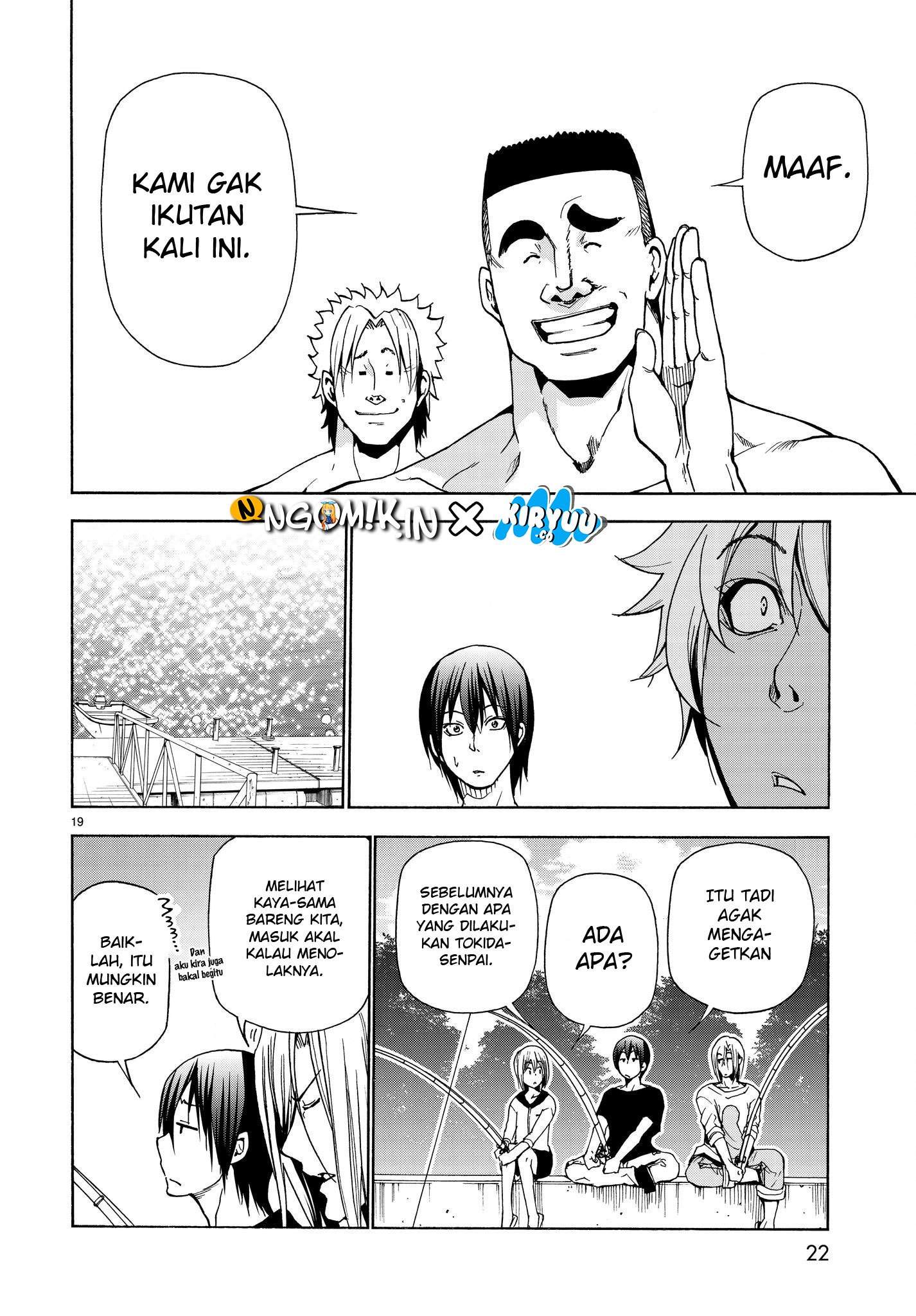 Grand Blue chapter 42 halaman 21