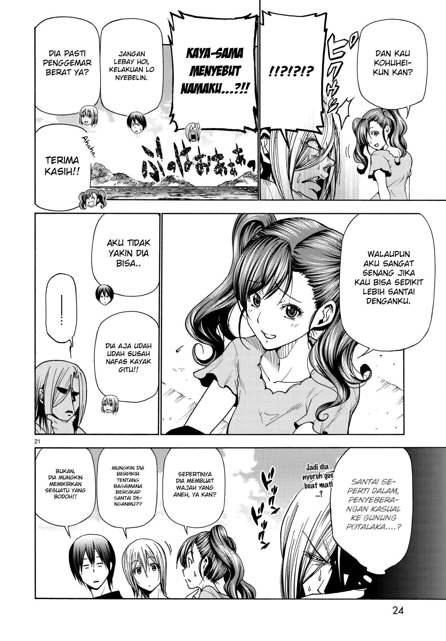 Grand Blue chapter 42 halaman 23