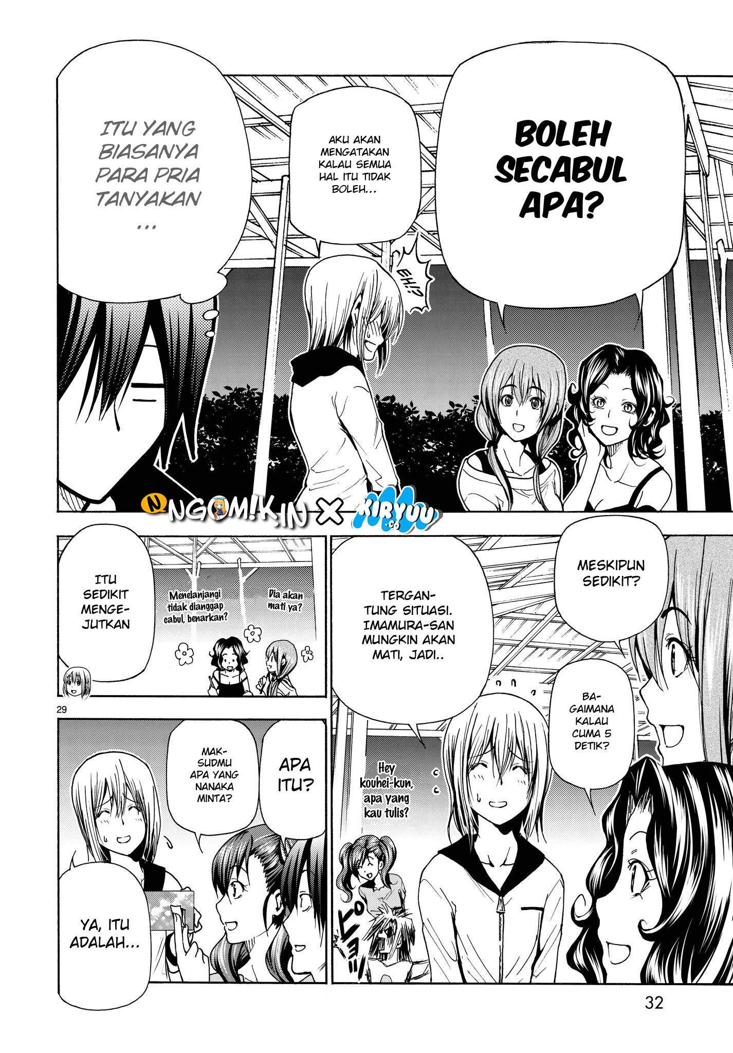 Grand Blue chapter 42 halaman 31
