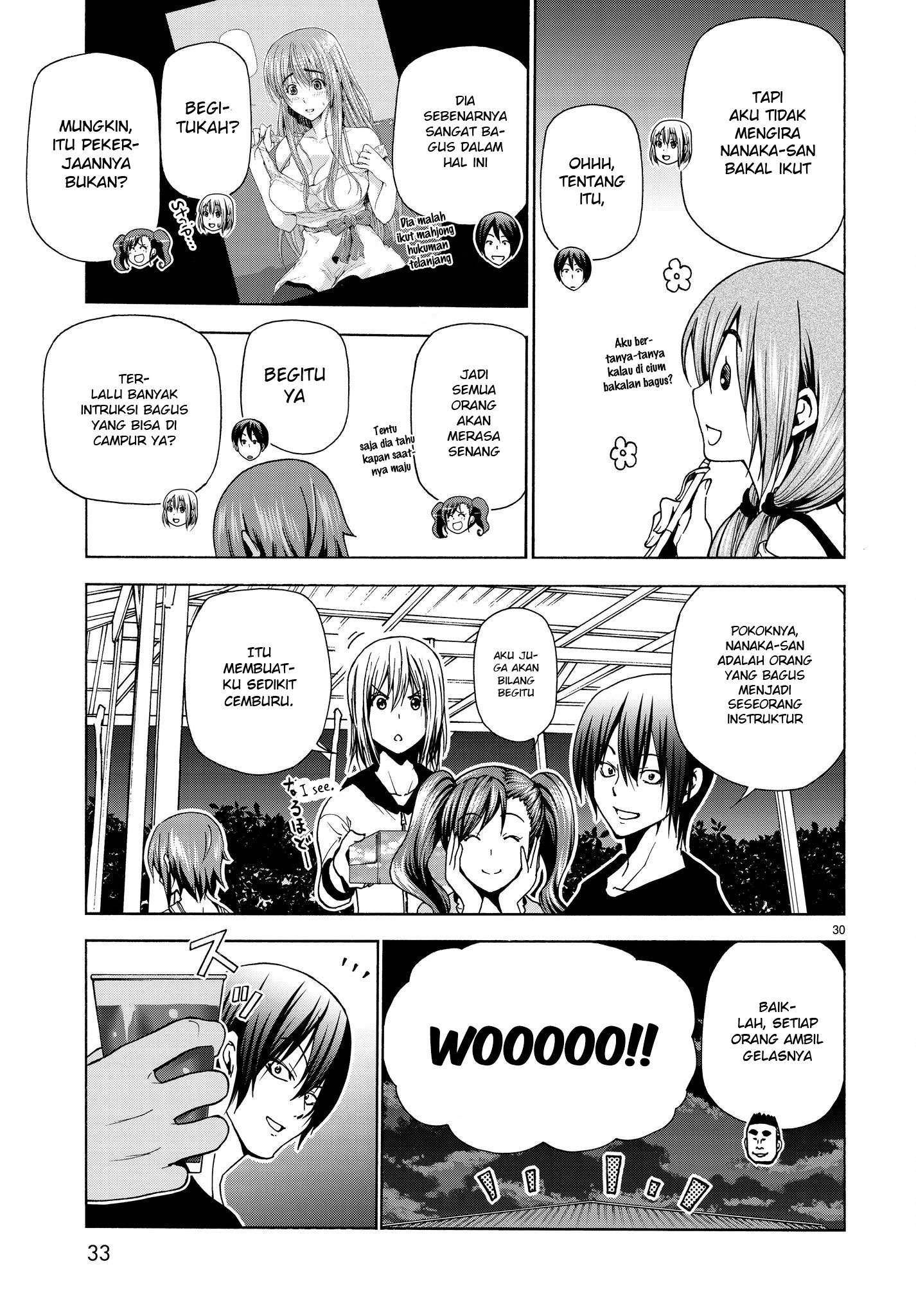 Grand Blue chapter 42 halaman 32