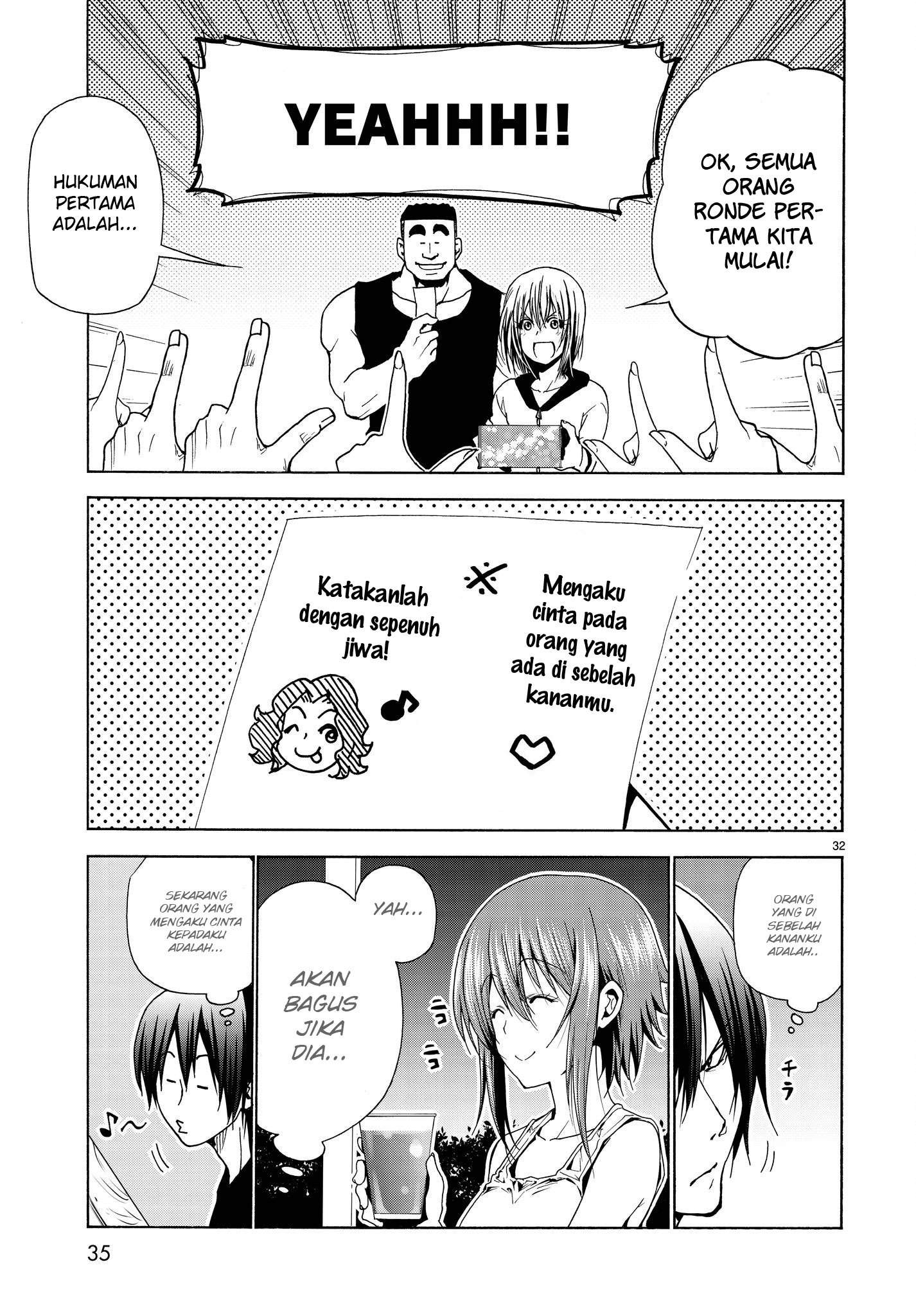 Grand Blue chapter 42 halaman 34
