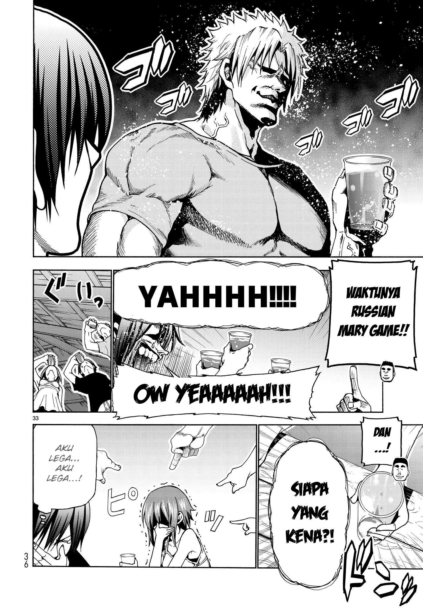 Grand Blue chapter 42 halaman 35