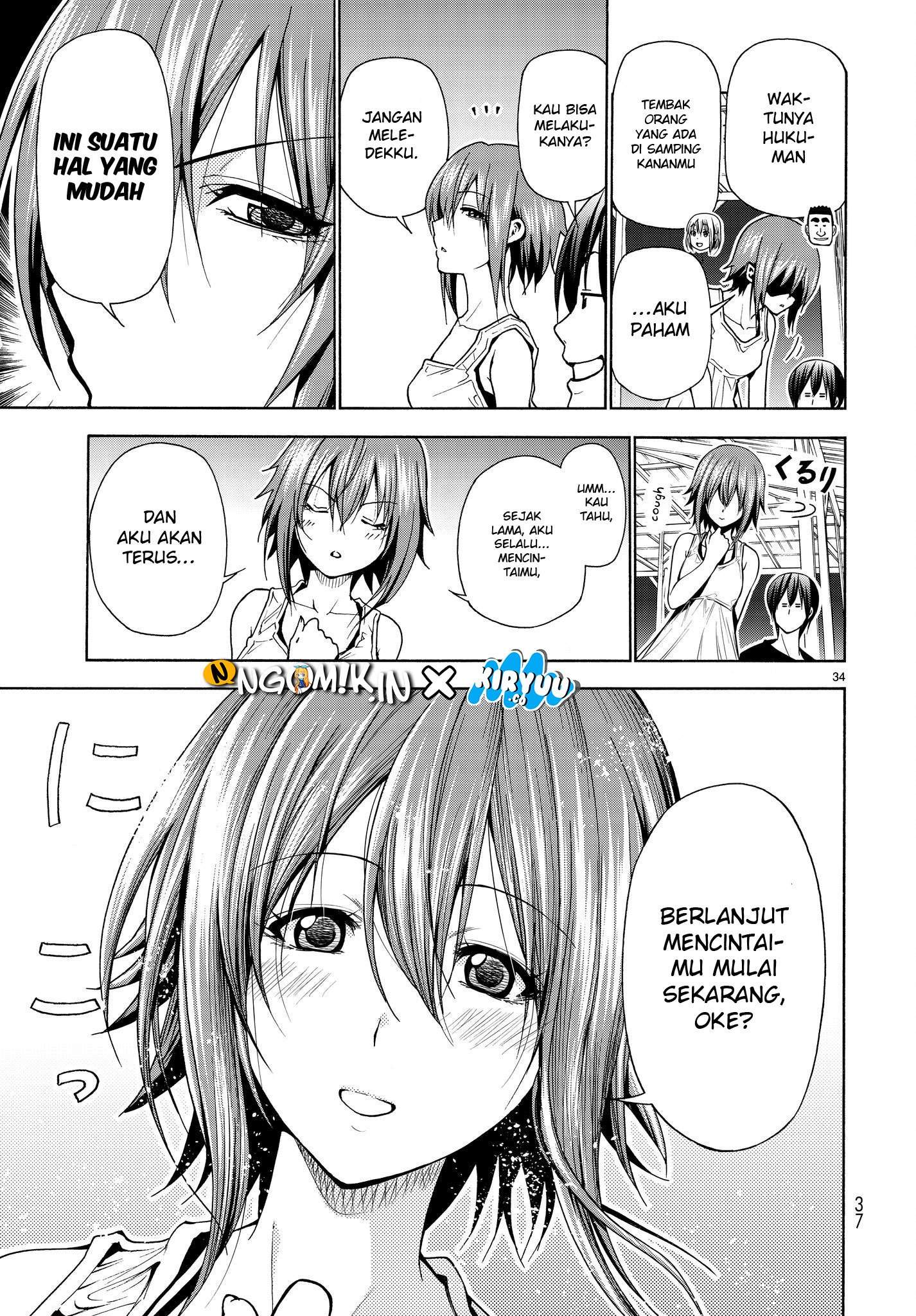 Grand Blue chapter 42 halaman 36