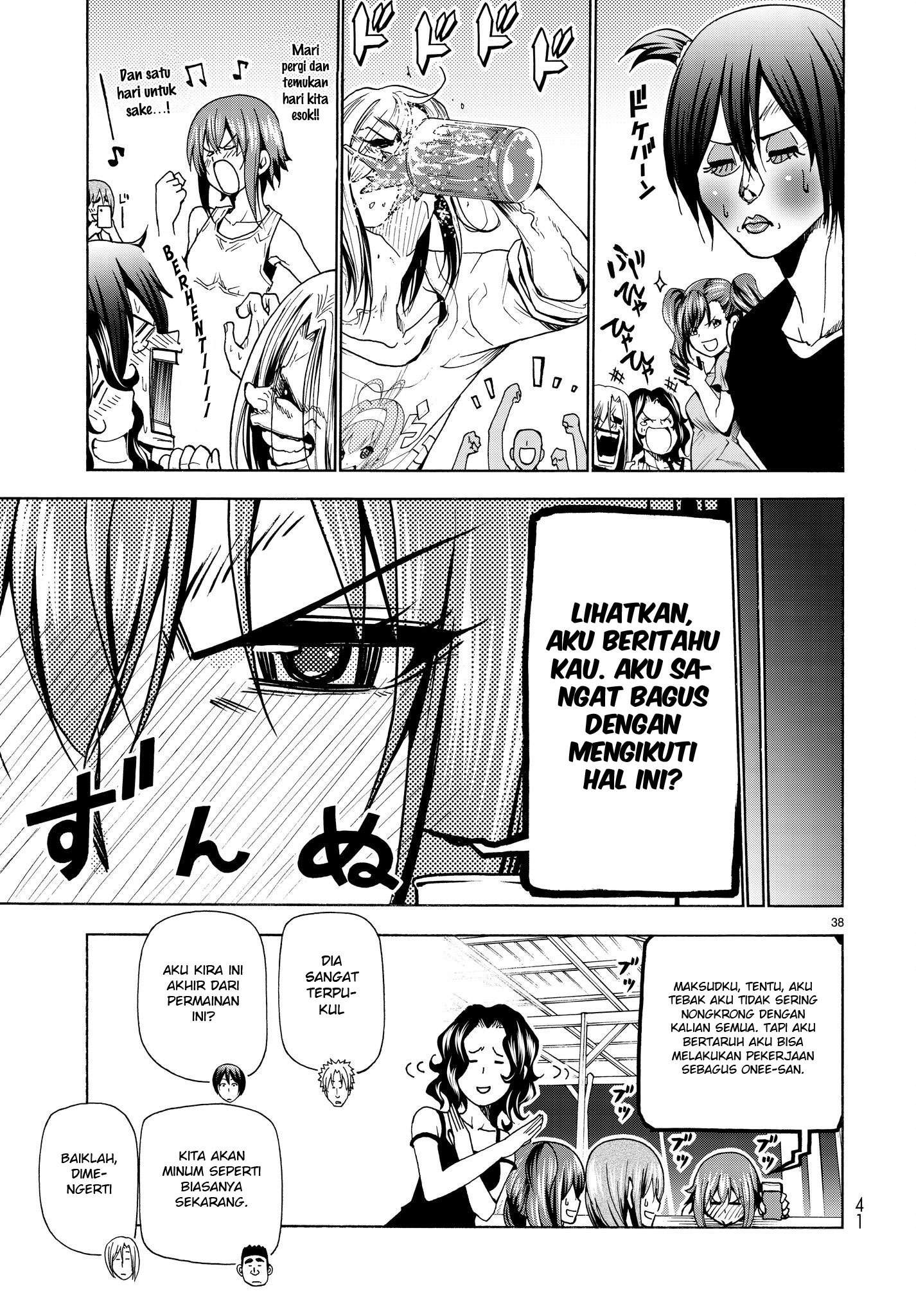 Grand Blue chapter 42 halaman 40