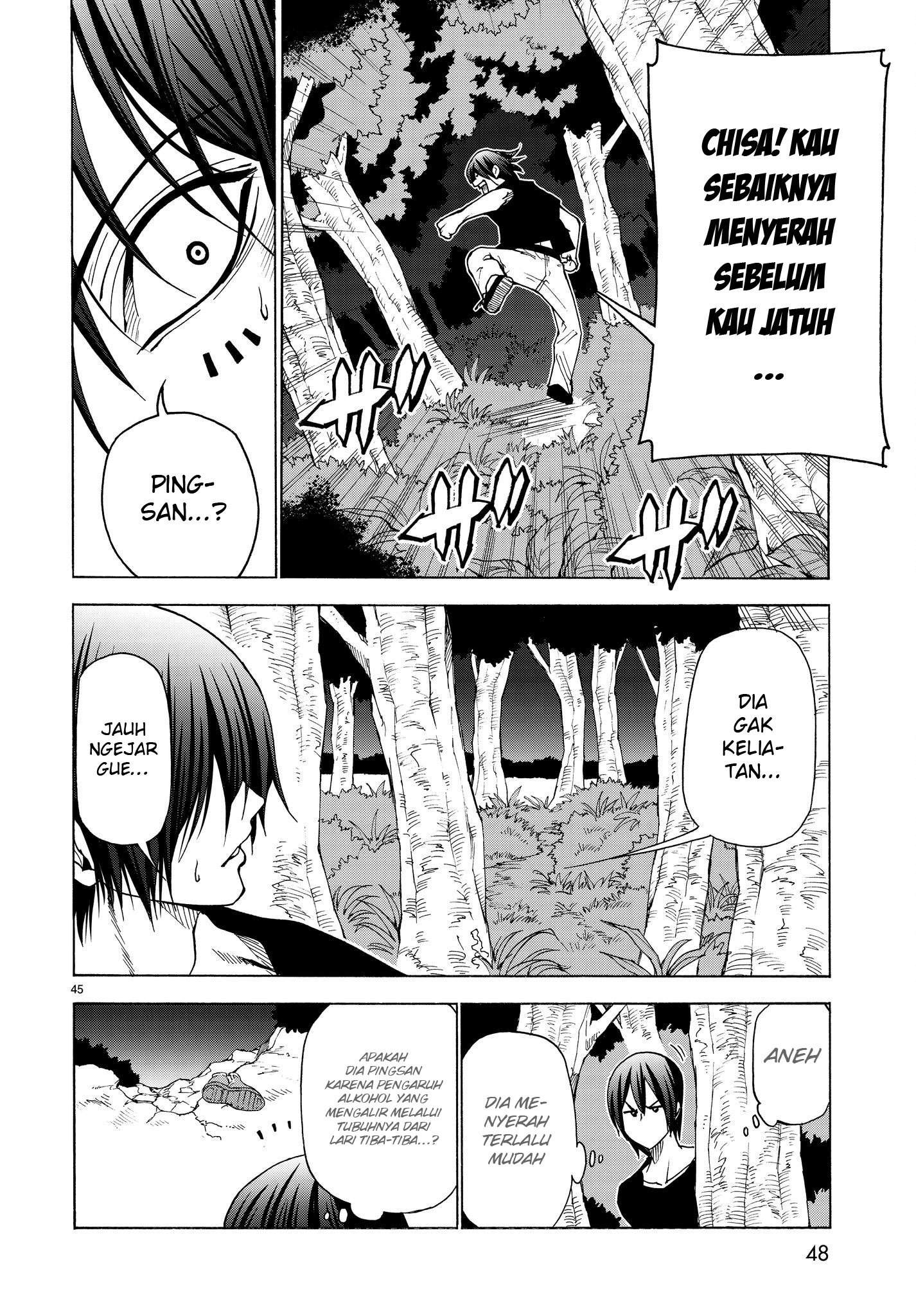 Grand Blue chapter 42 halaman 47