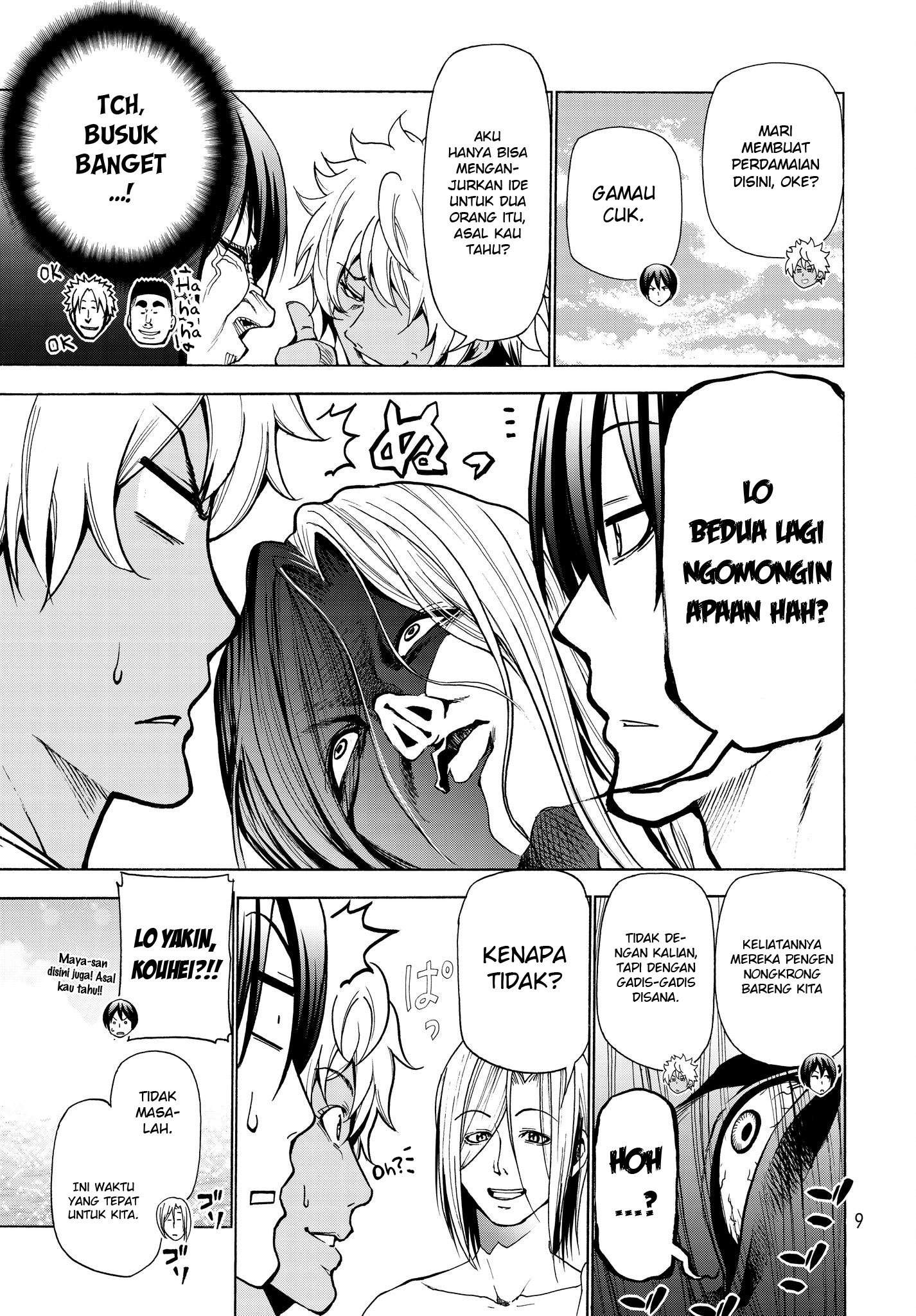 Grand Blue chapter 42 halaman 8