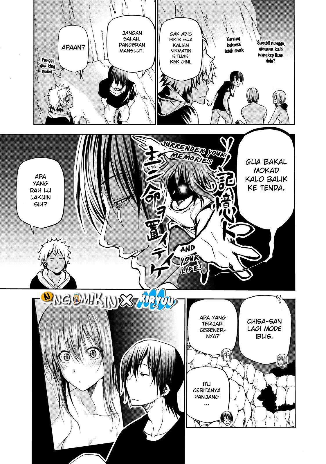 Grand Blue chapter 43 halaman 17