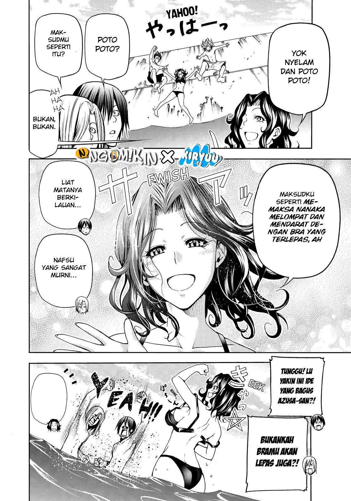 Grand Blue chapter 43 halaman 28