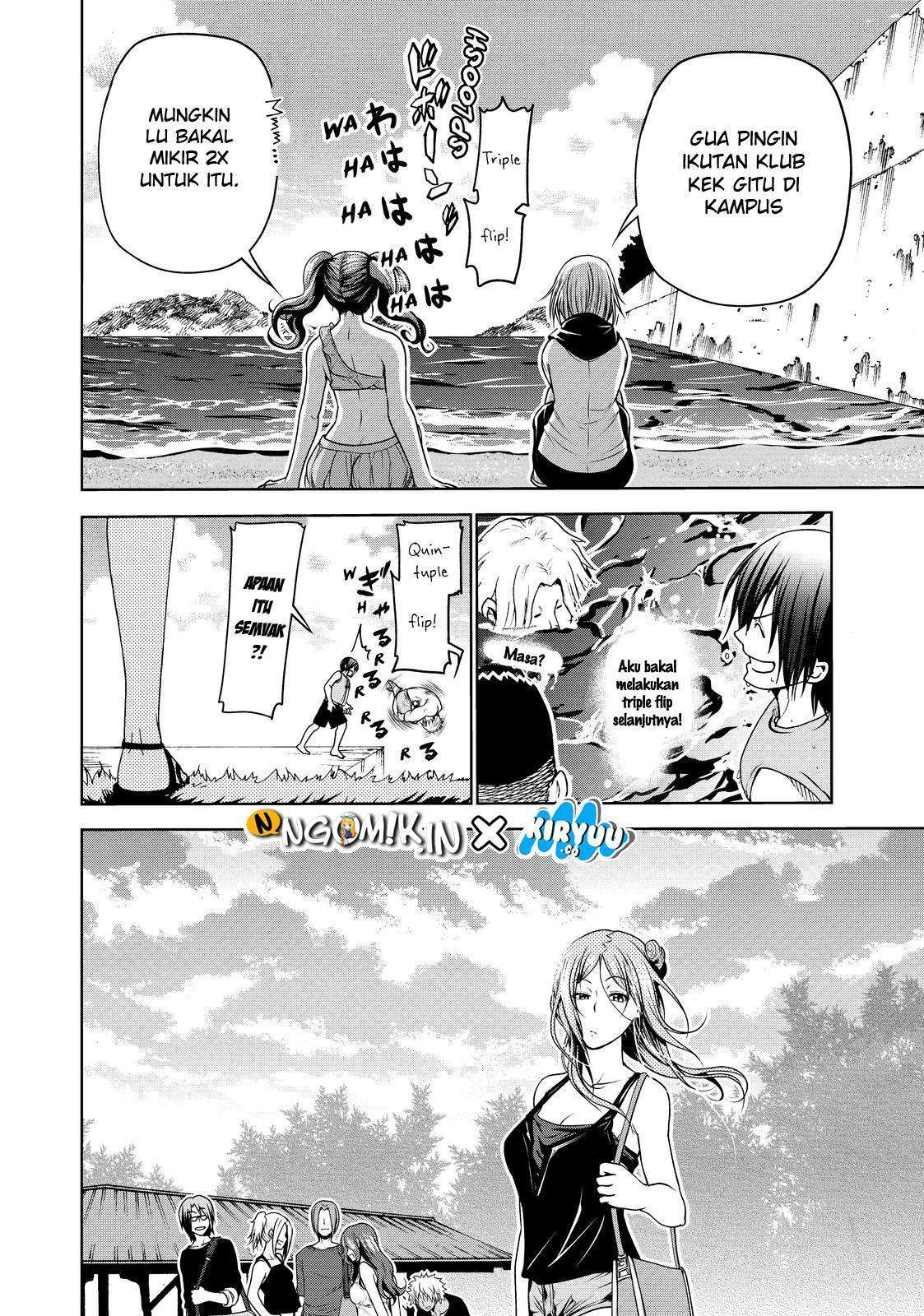 Grand Blue chapter 43 halaman 34
